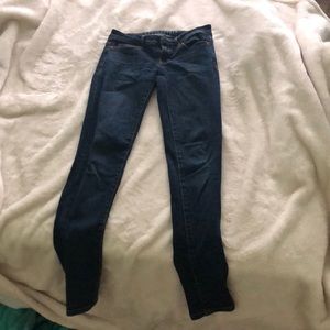 Dark blue skinny jeans from aeropostale